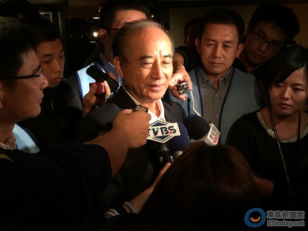 王金平谈台北选举：赢的成分太高了
