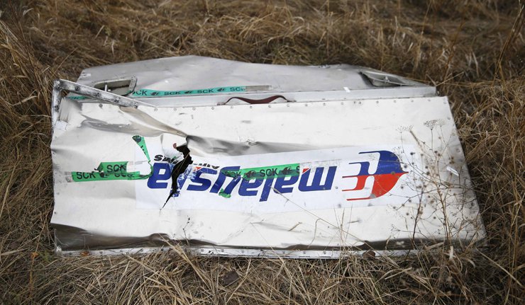 俄电视台播放卫星图像证明马航客机被歼击机击落