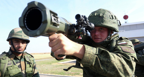 俄国防部：俄罗斯陆军2015年将参加6场国际军演