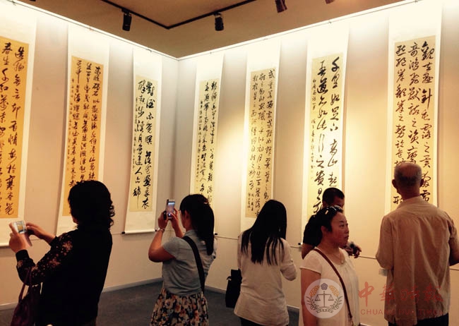 “郭士星书法艺术展”在太原文庙展出 为期9天