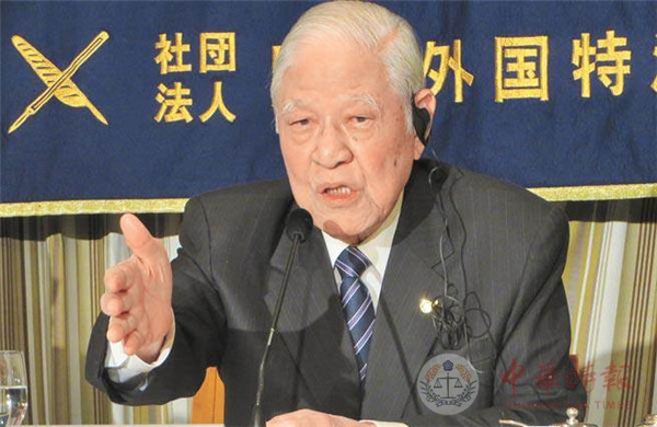 李登辉称钓鱼岛属日本 国民党吁撤销其优厚卸任待遇