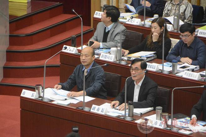 前"绿委"为韩国瑜议会首秀打100分:被绿议员超低表现反衬