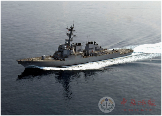 又来表演“支持小弟”？美国两军舰被曝穿越台湾海峡