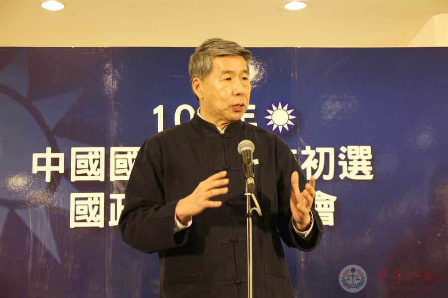 张亚中宣布参选国民党主席